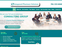 Tablet Screenshot of integratedpharmacysolutions.com